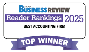 Harris CPAs wins the 2025 Idaho Business Review Reader Rankings badge for Best Accounting Firm.