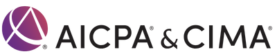 A logo of AICPA & CIMA.
