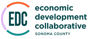 Logo of the Economic Development Collaborative for Sonoma County.