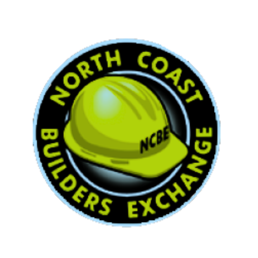 A logo of North Coast Builders Exchange.