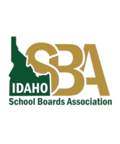A logo of Idaho School Boards Association.